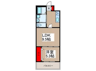 Impleos朝霞根岸台の物件間取画像